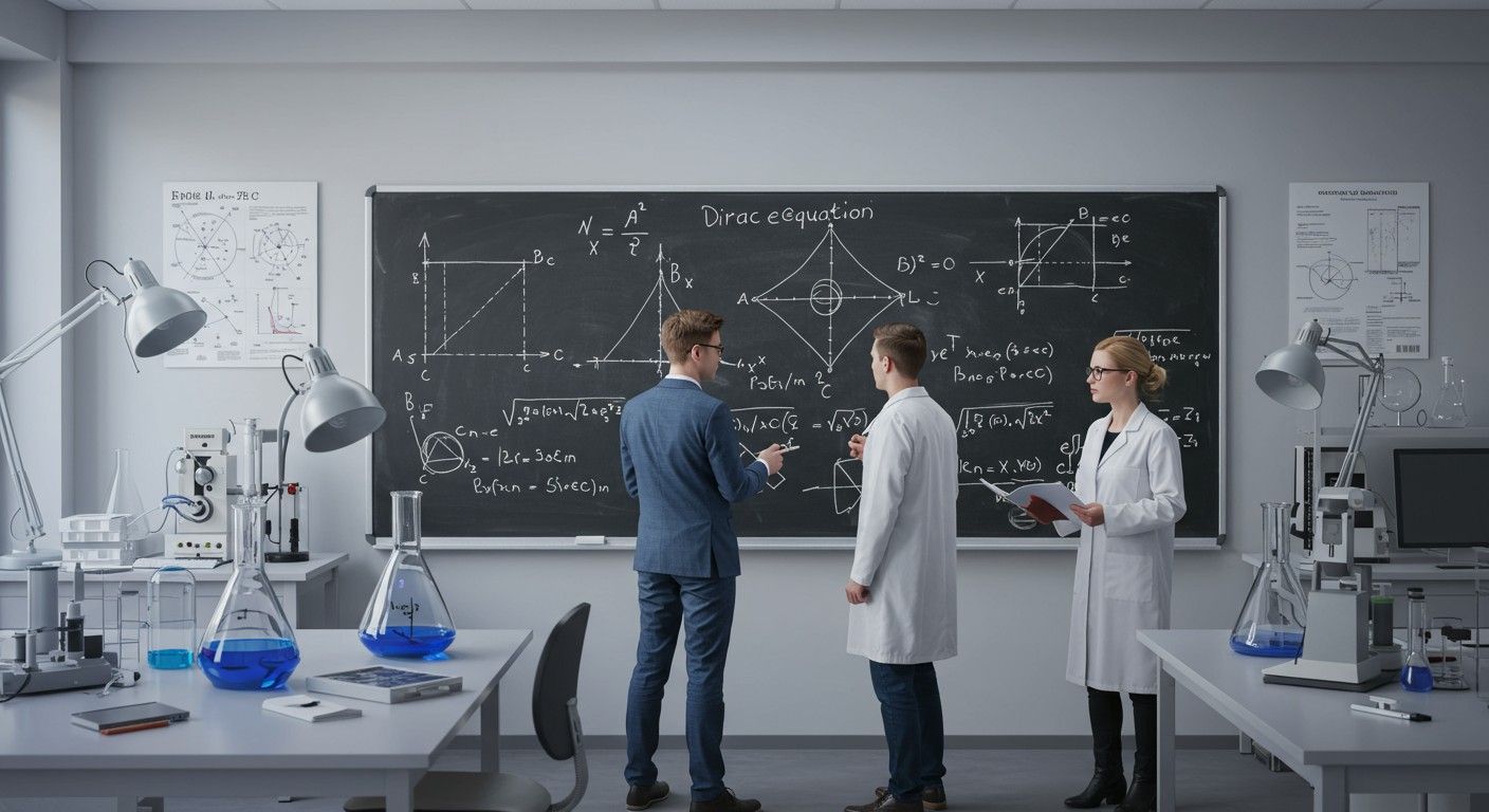 A Dirac-egyenlet meghatározta a relativisztikus kvantummechanikát.