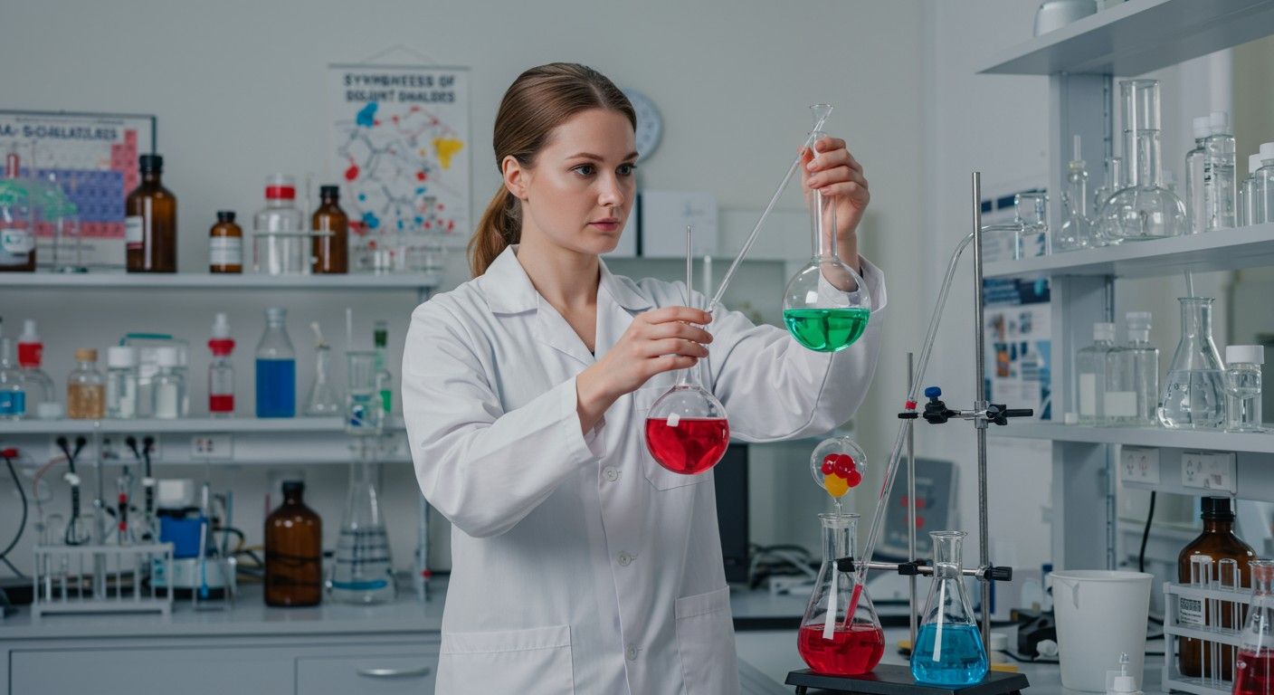 A diszjunkt dihalogenidek szintéziséhez különleges reakciók szükségesek.