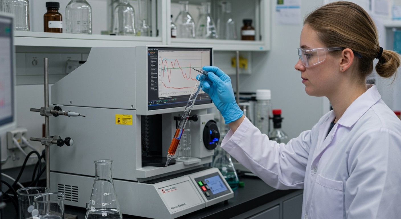 A DTA pontos hőmérséklet-elemzést biztosít anyagoknál.