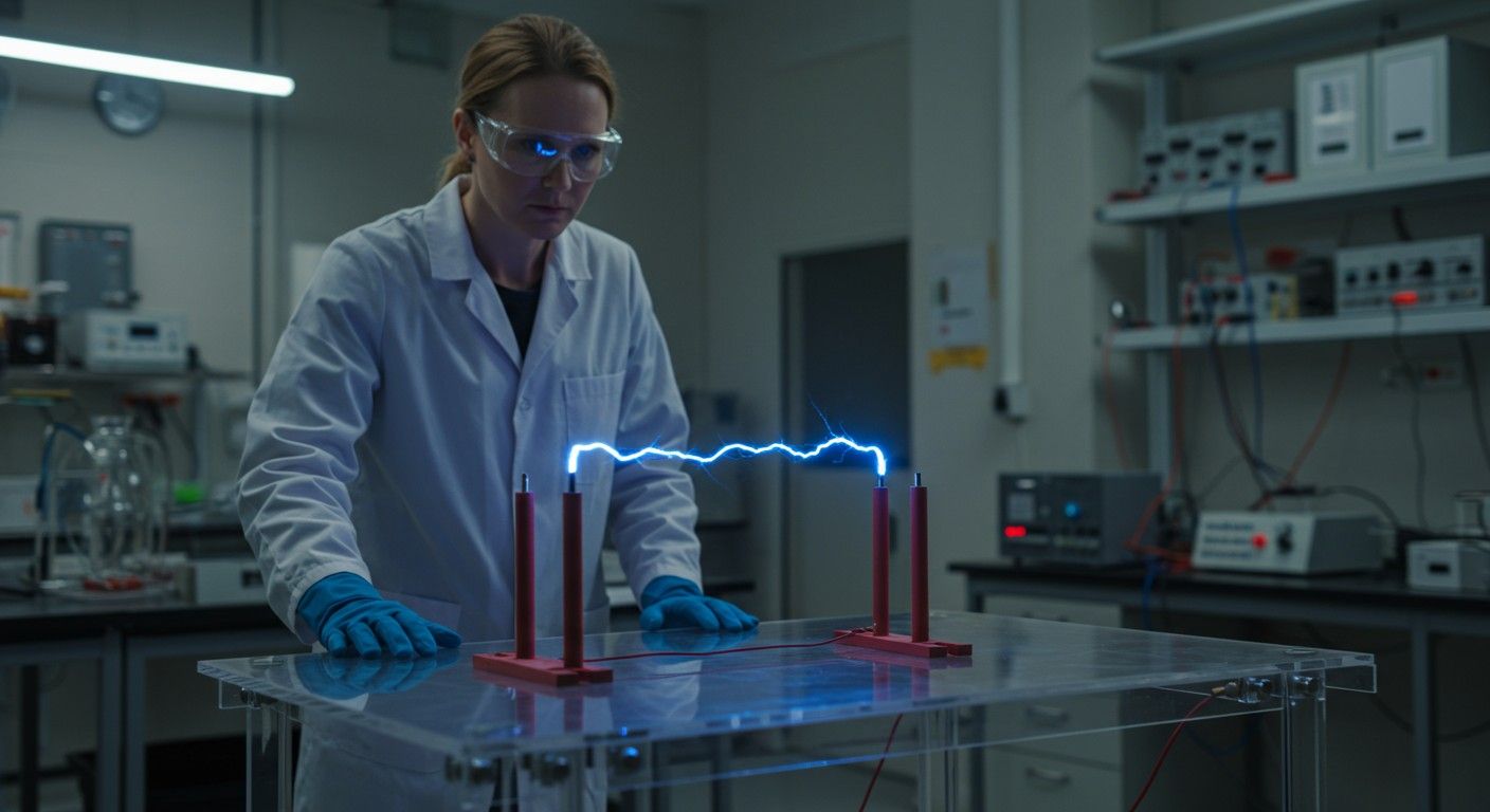 A koronakisülés a levegő ionizációját okozza elektromos térben.