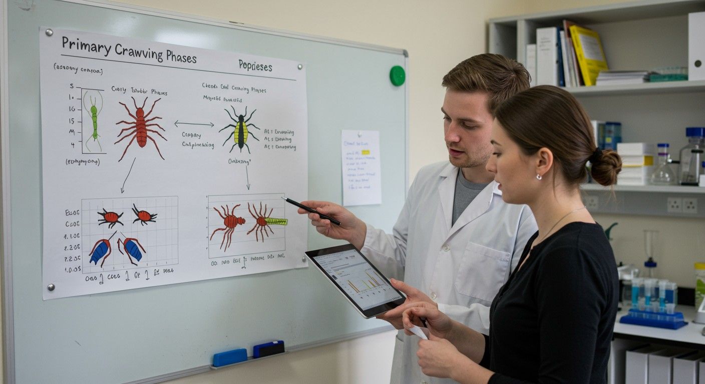 A kúszás elsődleges fázisát több biomechanikai tényező befolyásolja.