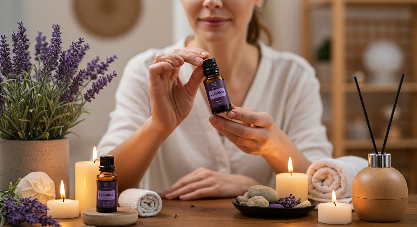 A linalool nyugtató hatású, segíti a stressz csökkentését.