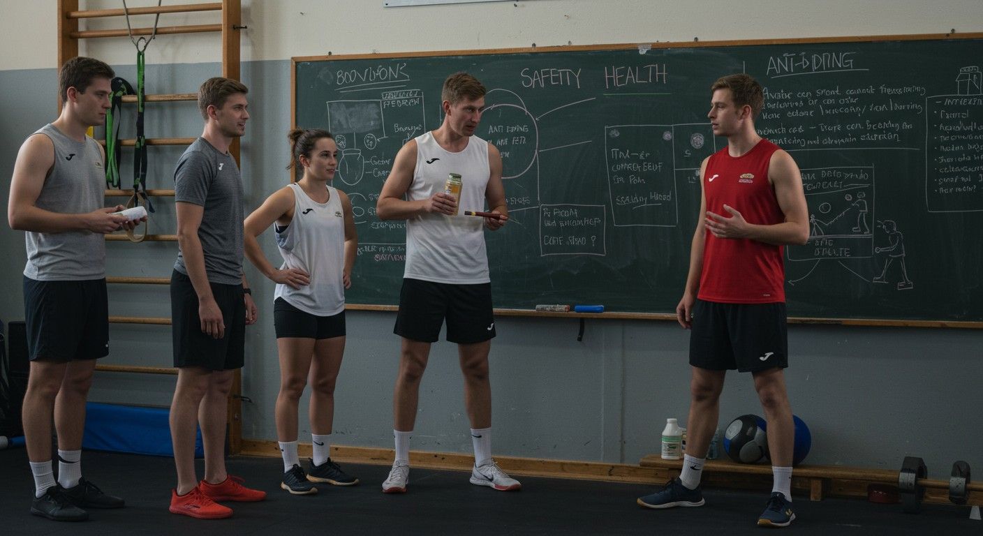 A prevenció és az oktatás kulcsfontosságú a sportolók védelmében.