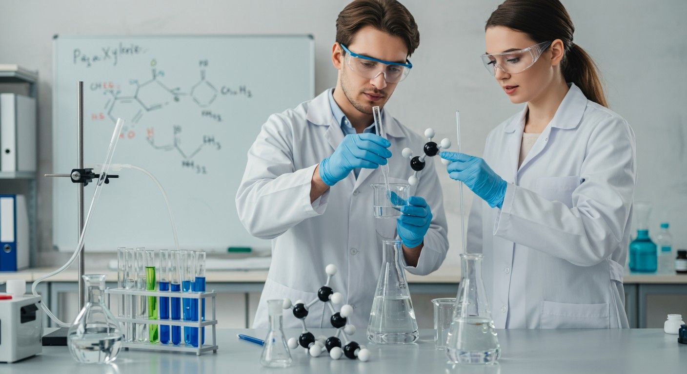 A para-xilol stabil hőmérsékletváltozásra is érzékeny.