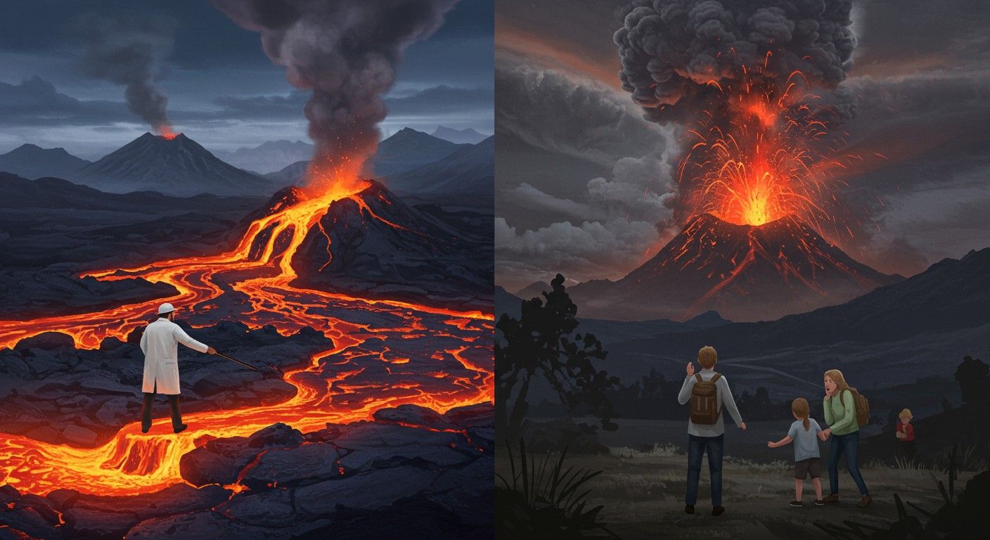 A vulkáni kitörések változatos típusai különböző veszélyeket rejtenek.