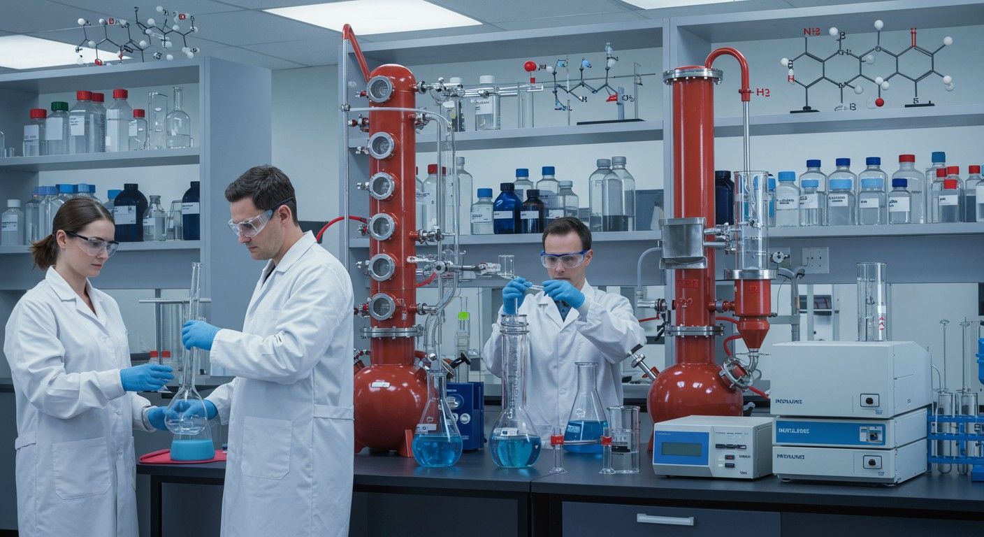 A xilol izomerek elválasztásához innovatív eljárások szükségesek.