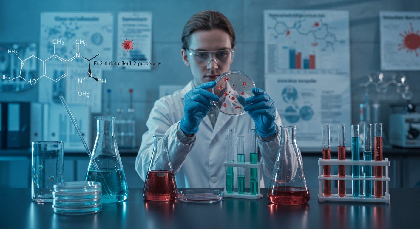 A kávésav antimikrobiális és antivirális hatásai ígéretesek.