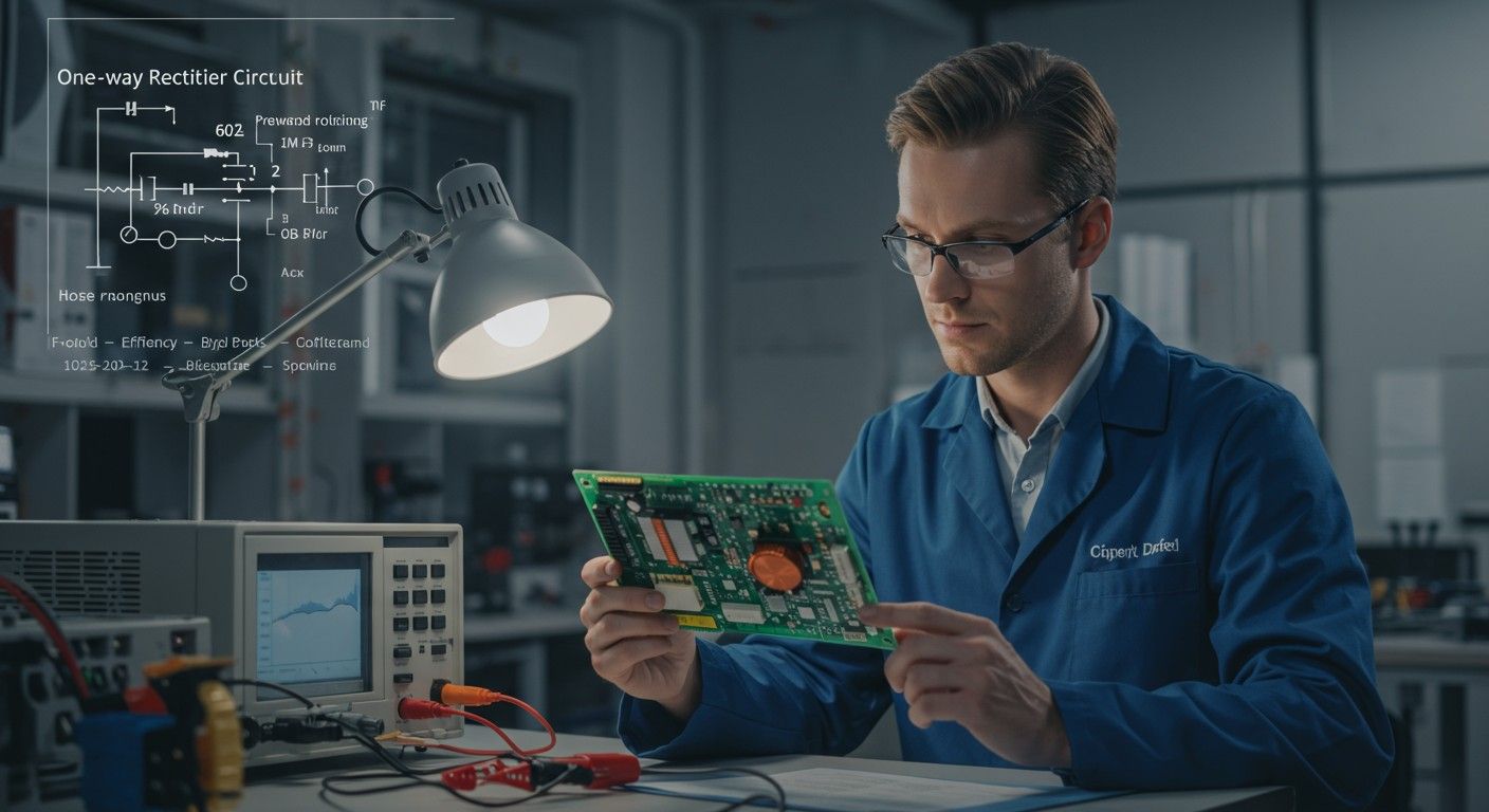 Az egyenirányítás hatásfoka befolyásolja az energiahatékonyságot.