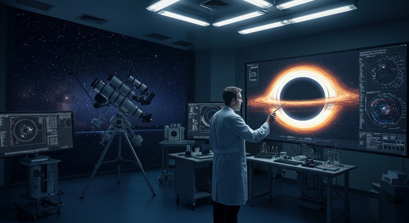 Az EHT felfedte a fekete lyukak körüli jelenségeket.