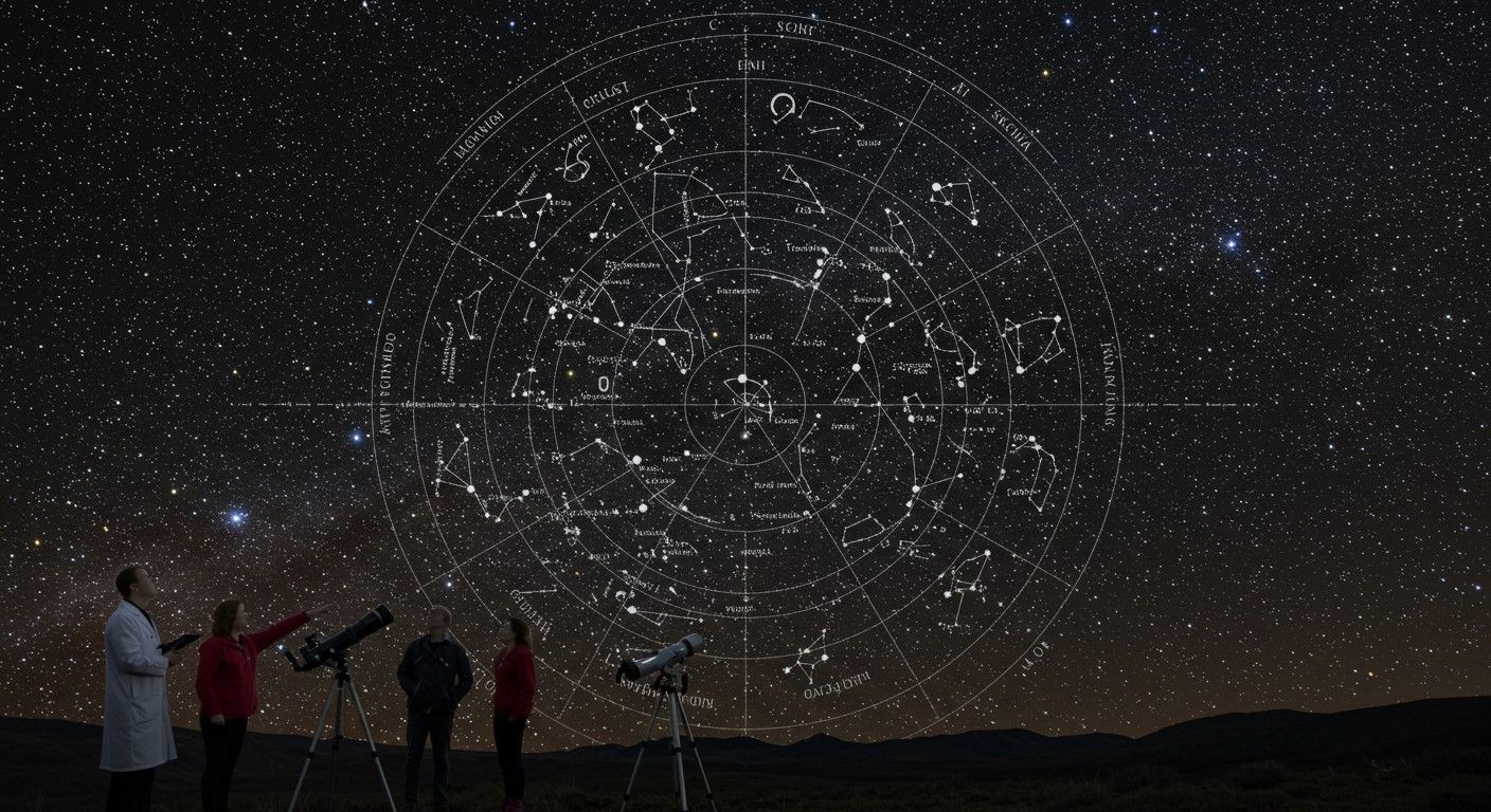 Az ekliptika a zodiákus csillagképeit köti össze.