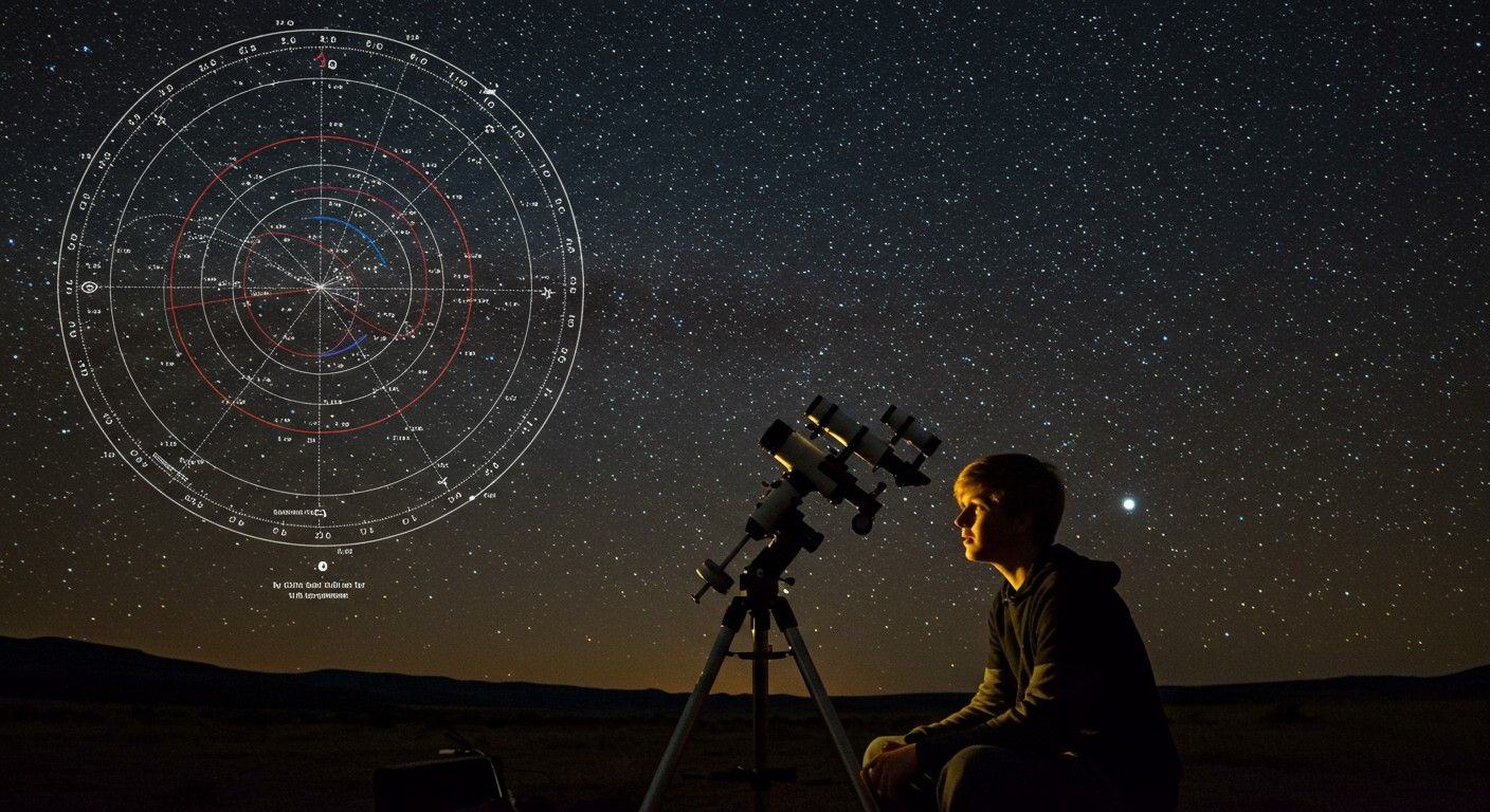 Az ekvatoriális koordináták segítik a csillagok pontos helymeghatározását.