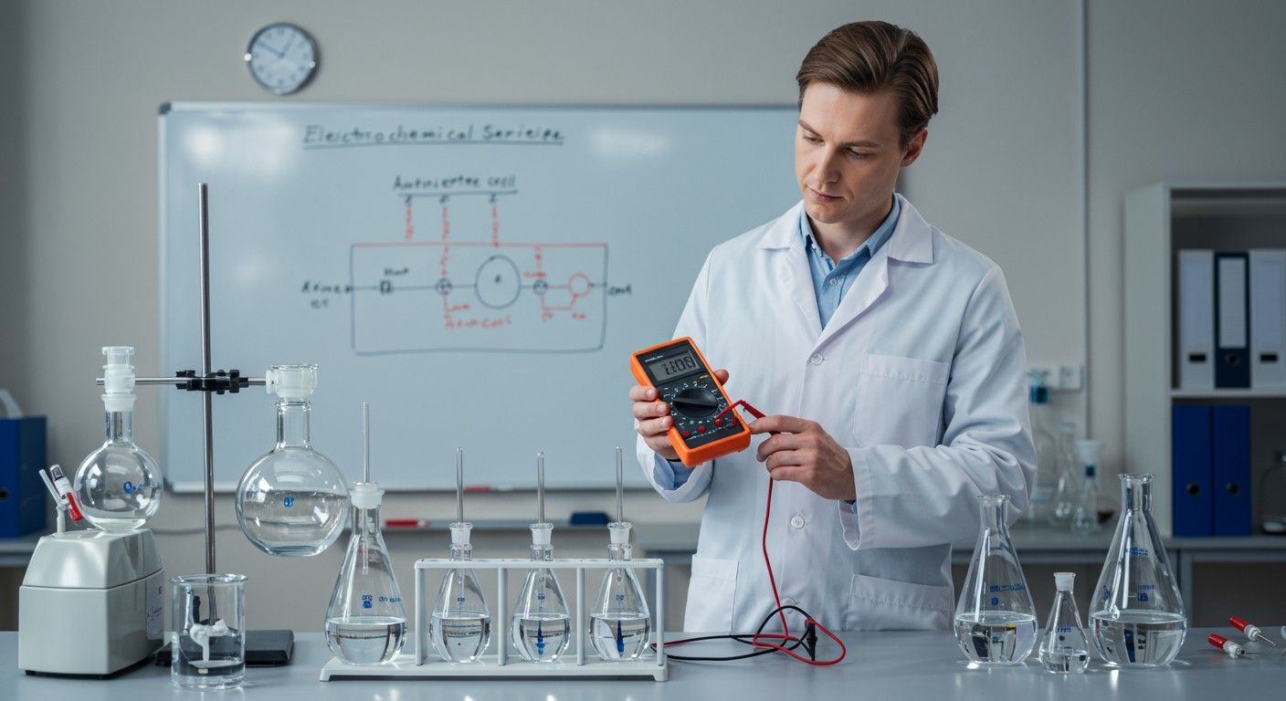 Az elektrokémiai feszültségi sor nem univerzális, környezeti hatásokat is figyelembe kell venni.