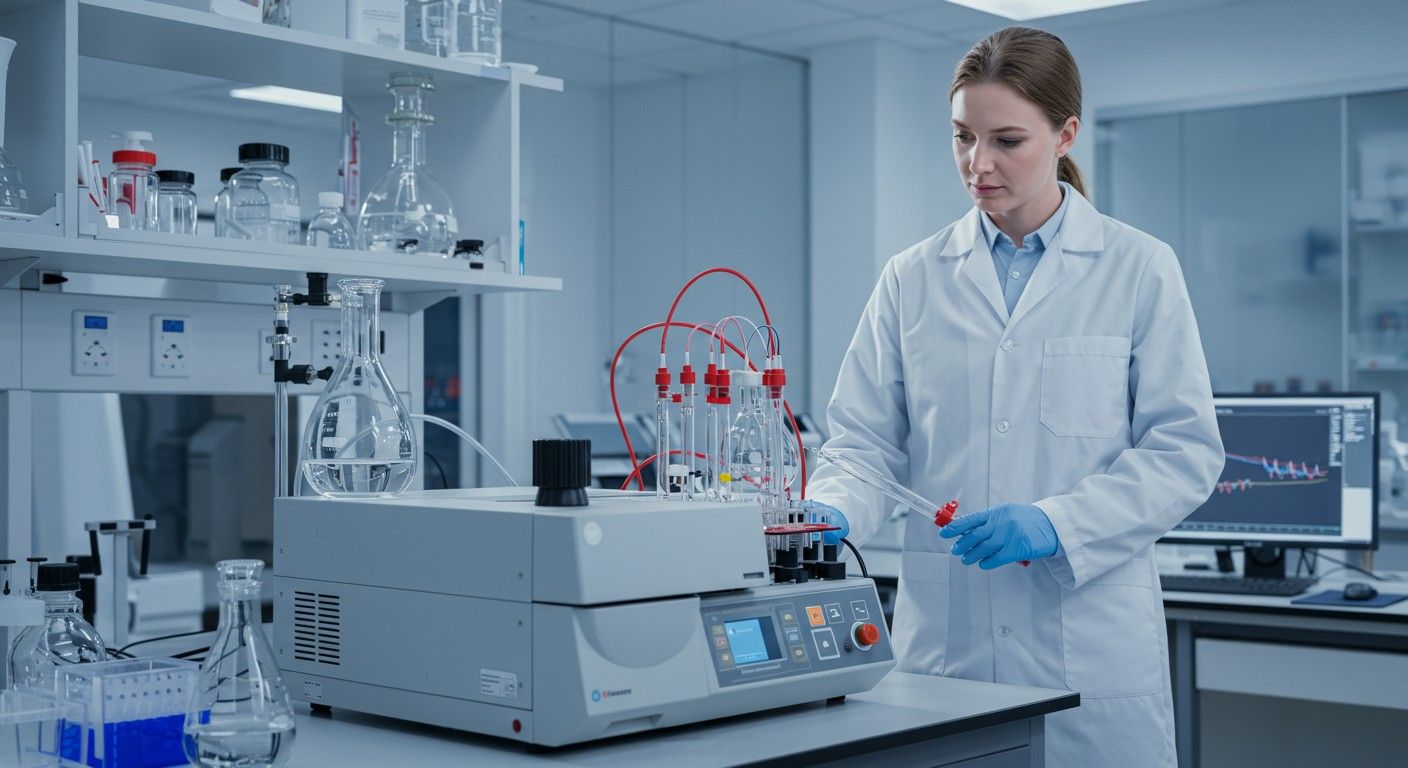 Az elektrokromatográfiás berendezések precíz ionválasztást tesznek lehetővé.