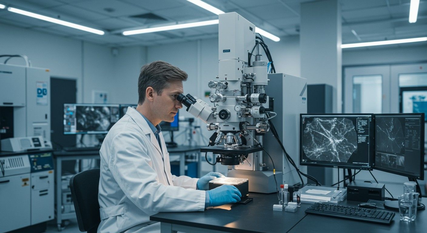 Az elektronmikroszkópok jövője a nanotechnológiában rejlik.