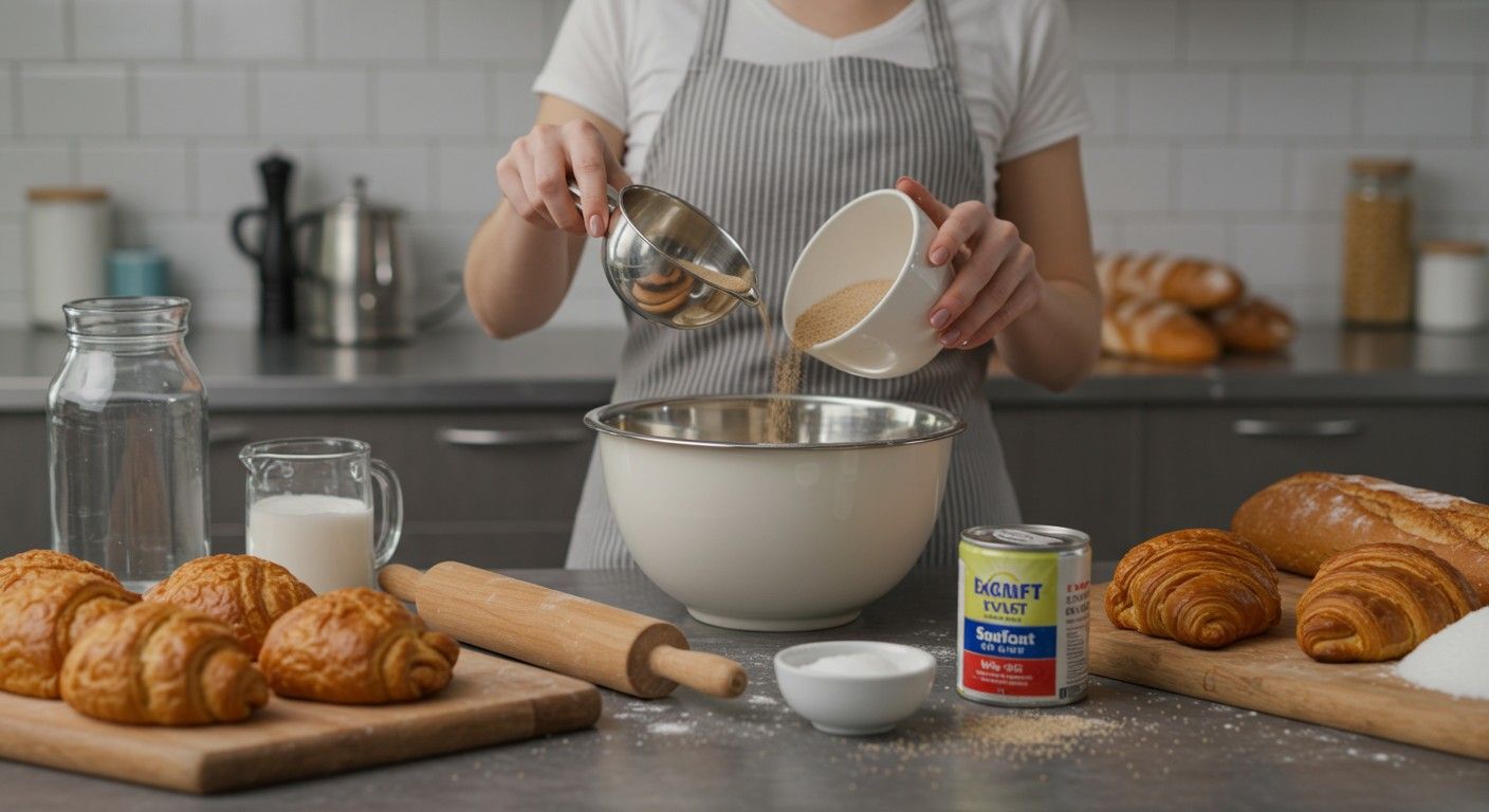 Az élesztő fontos szerepet játszik a kenyérkészítésben.