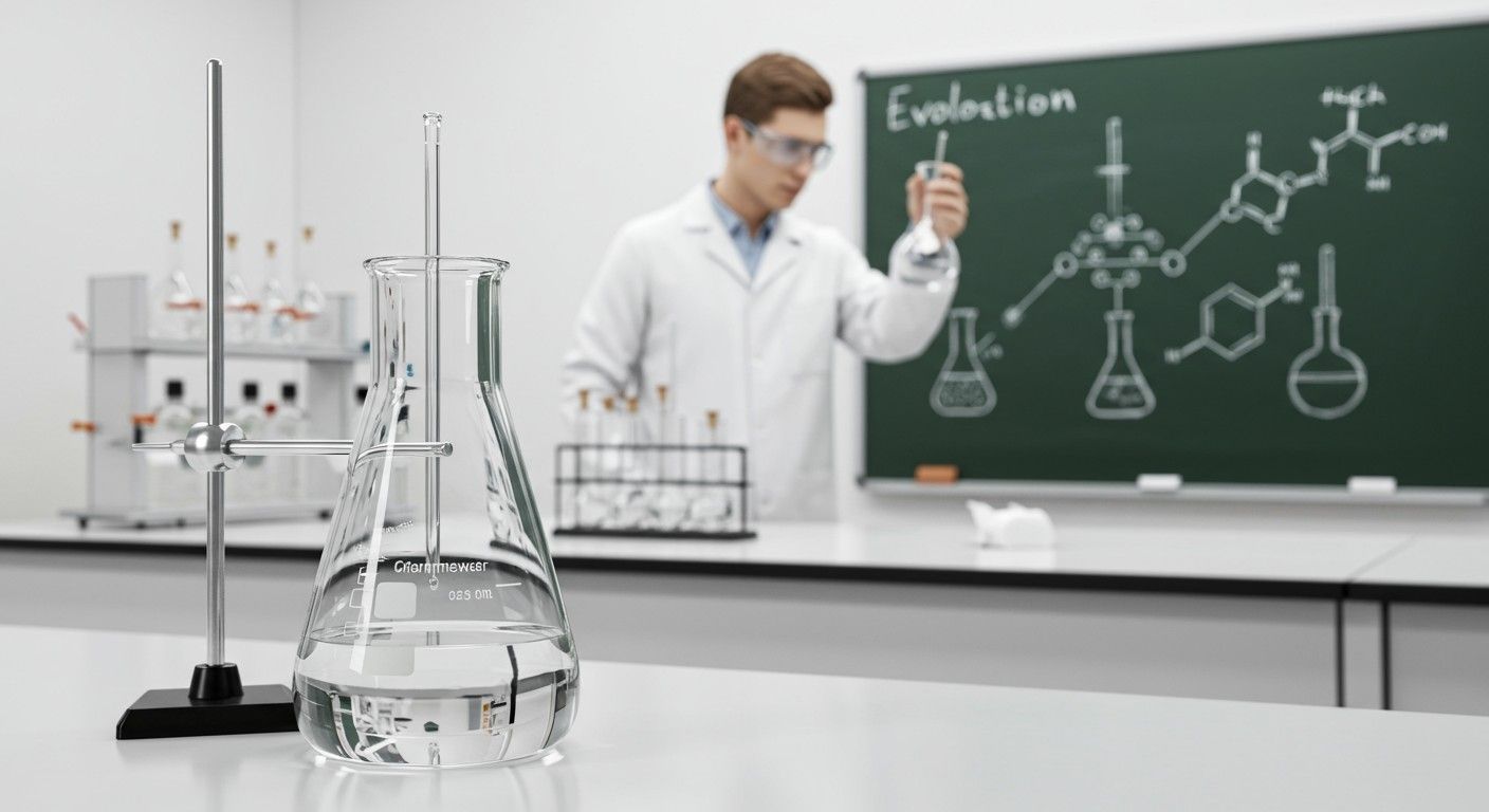 Az Erlenmeyer-lombik forradalmasította a kémiai kísérletezést.