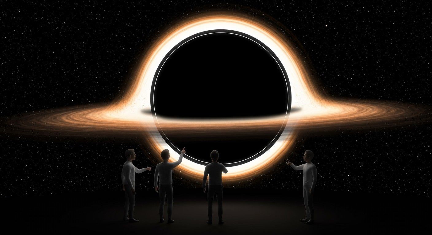 A Schwarzschild-rádiusz a fekete lyuk tömegével arányos.