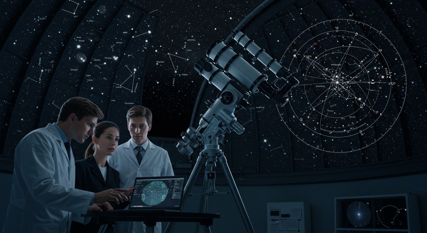 Az ICRS segíti az égitestek pontos helymeghatározását.