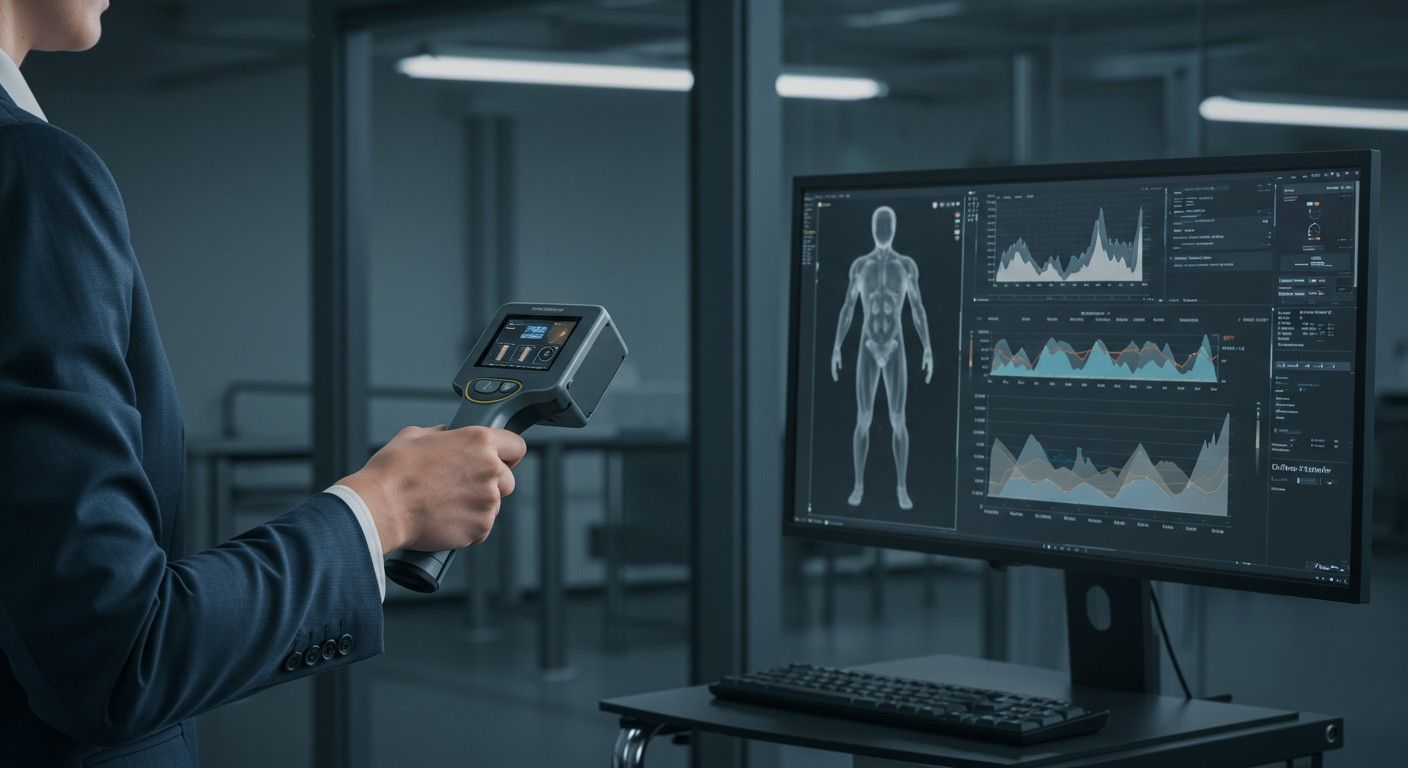 A testszkennerek növelik a biztonságot repülőtereken.