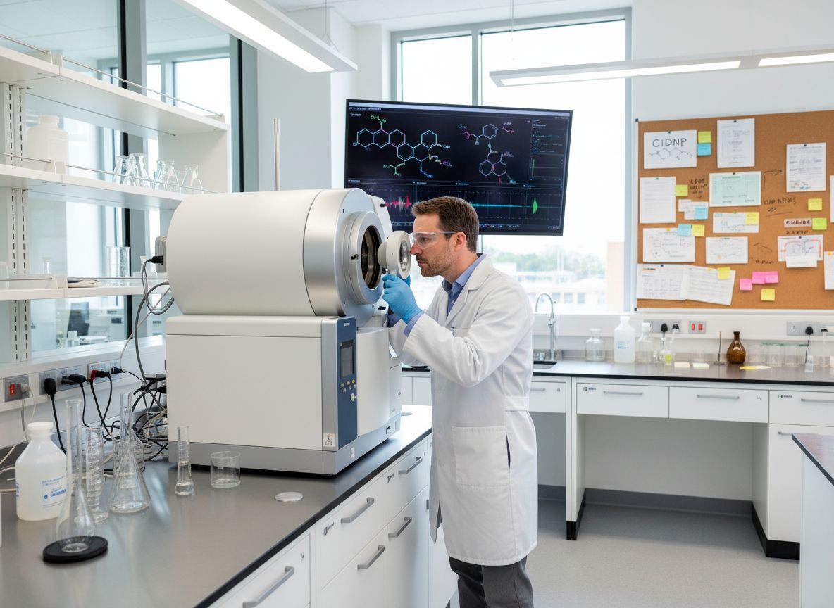 A CIDNP segíti a biomolekuláris kölcsönhatások tanulmányozását.