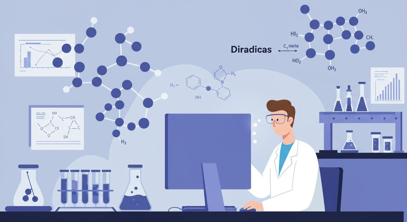 A diradikálisok szerepet játszanak új gyógyszerek kifejlesztésében.