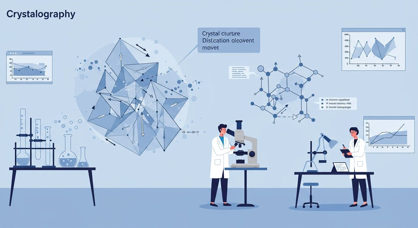 A diszlokációk mozgása kulcsszerepet játszik az anyag alakváltozásában.