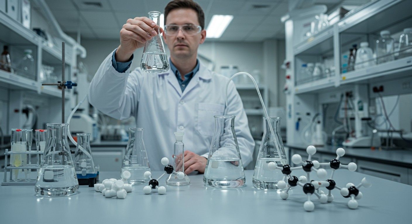 A 1,4-diklórbenzol szintézise klórbenzolból és nátrium-karbonátból történik.