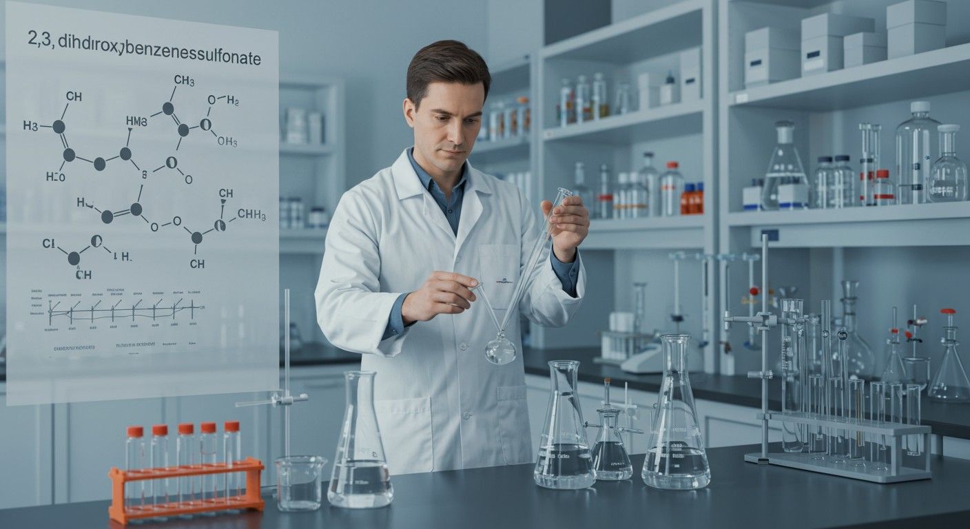 Az 2,3-dihidroxiborostyánkősav szintézise több lépésből áll.