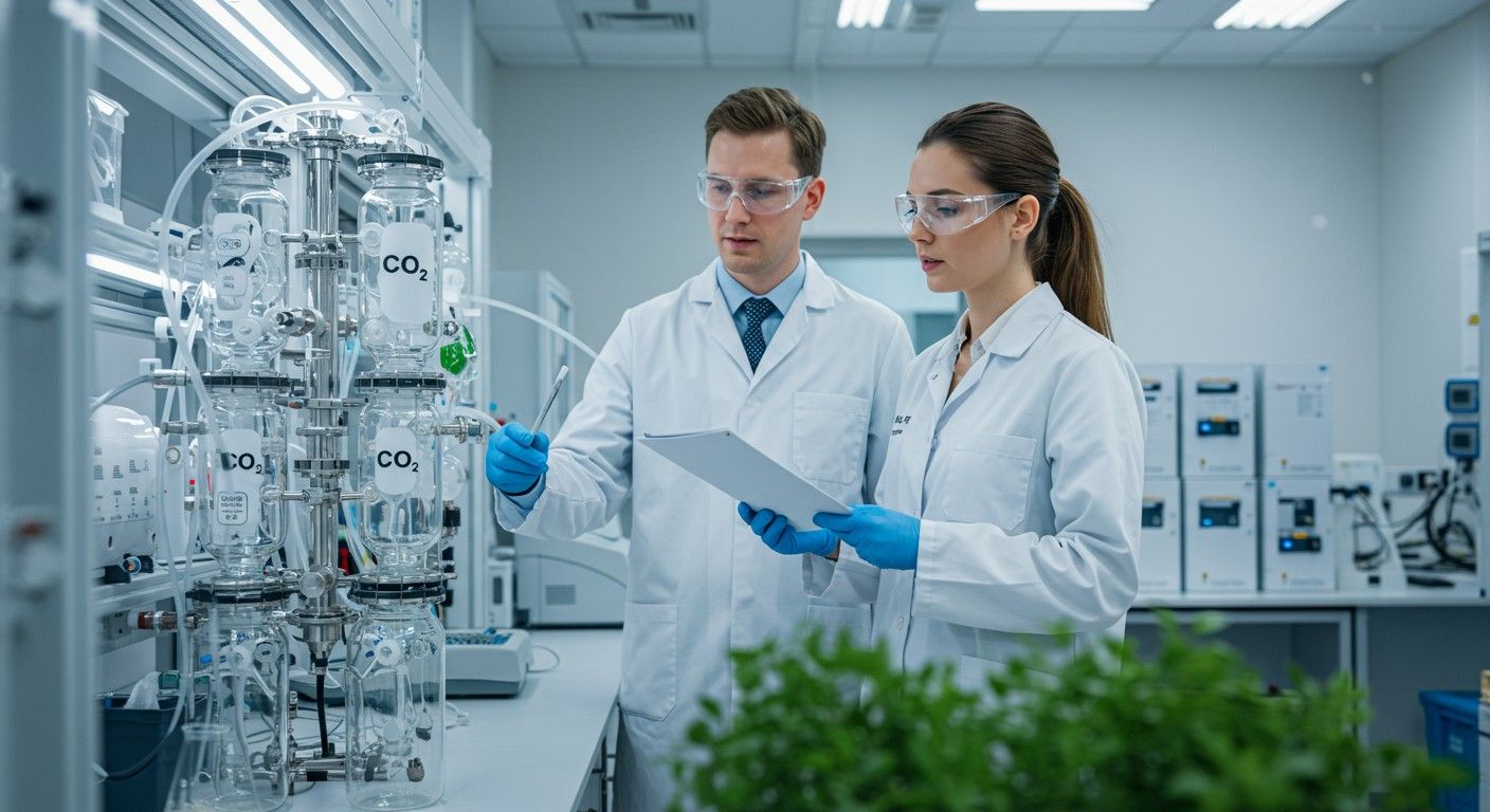 A CO2 leválasztás kulcsfontosságú az energiatárolás hatékonyságában.
