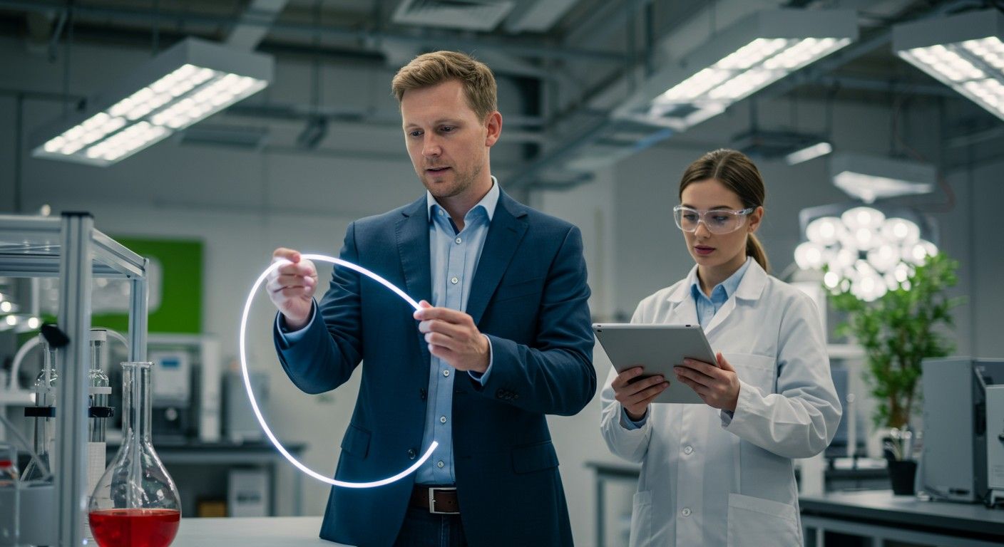 Az elektrolumineszcens vezeték csökkenti az energiafogyasztást és hulladékot.