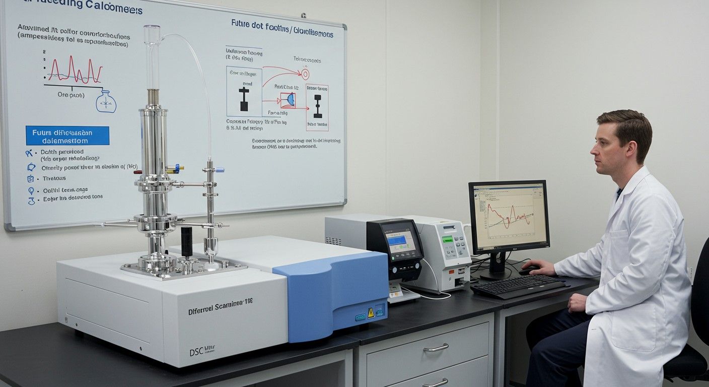 A fejlettebb DSC technikák növelik a mérési érzékenységet.