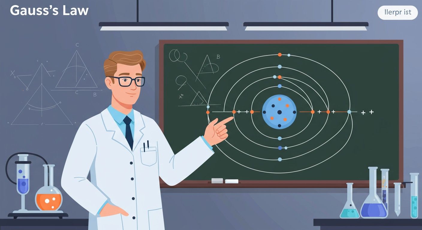 A Gauss-törvénye segít az elektromos mezők kiszámításában.