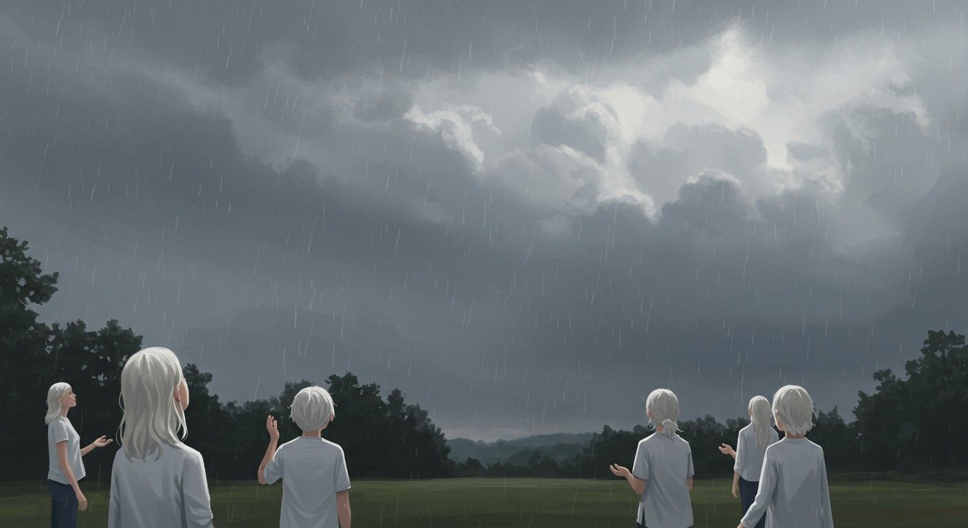 A nimbostratus felhő tartós esőzést okozhat hosszan.