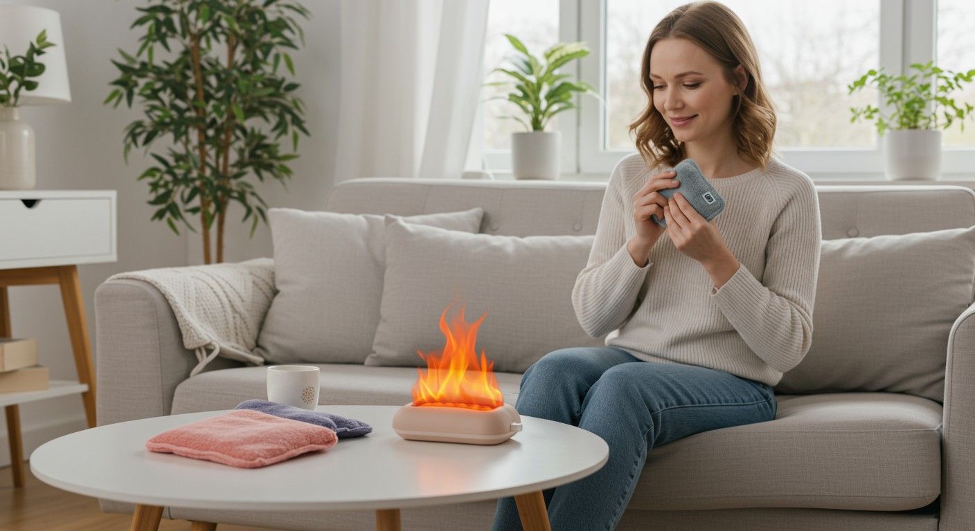 A nátrium-acetát hőpárnákban gyorsan felszabadítja a hőt.