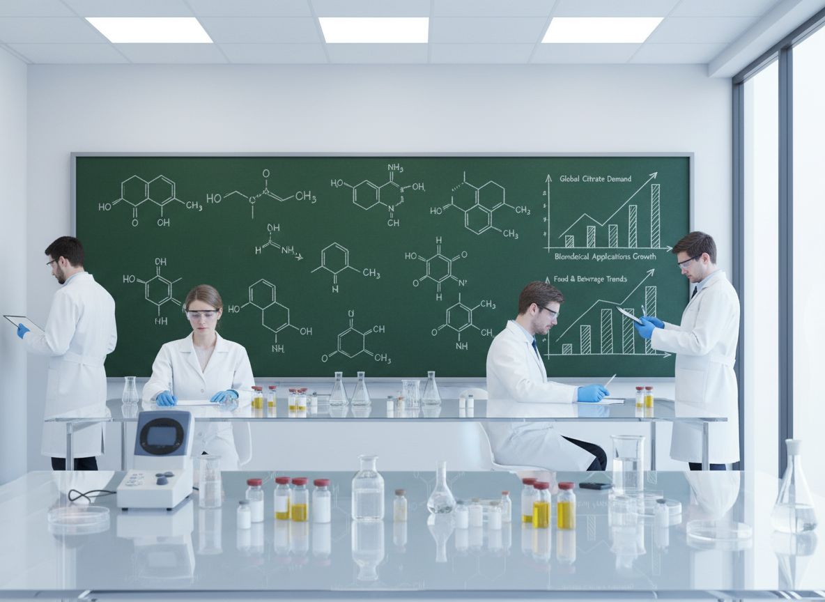 A citrátok bioalapú alternatívái forradalmasíthatják az ipart.