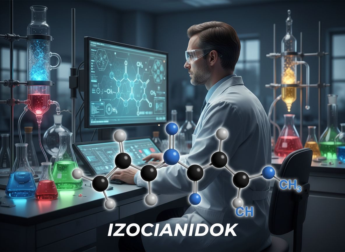 Az izocianidok erős toxinok, fontos szerepet játszanak a gyógyszerészetben.