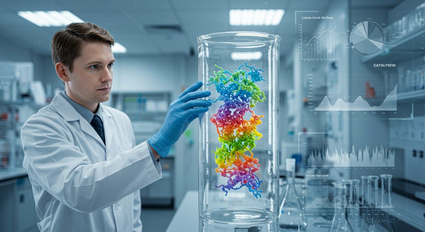 Az enzimek génszerkesztése új lehetőségeket nyújthat a kutatásban.