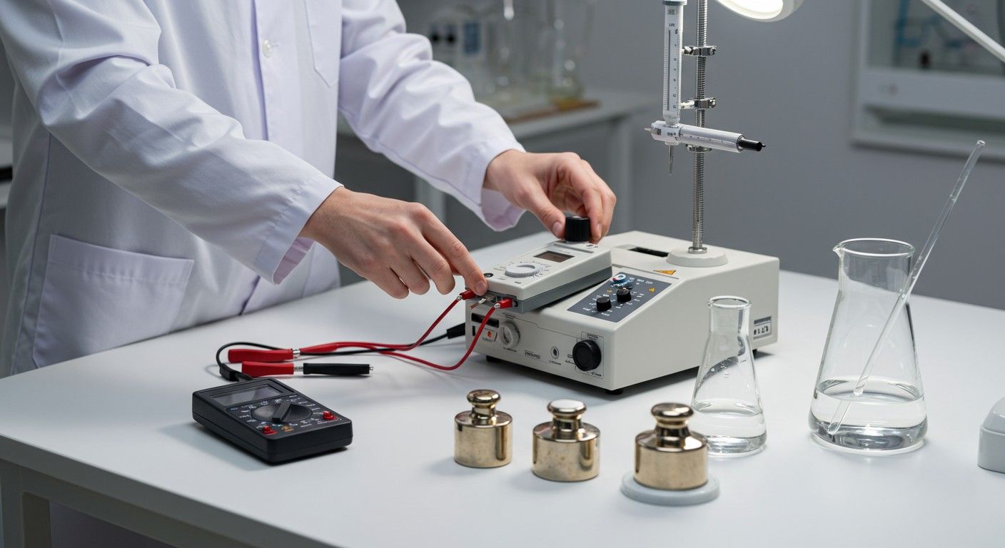 A kalibráció precizitása elengedhetetlen a pontos mérésekhez.