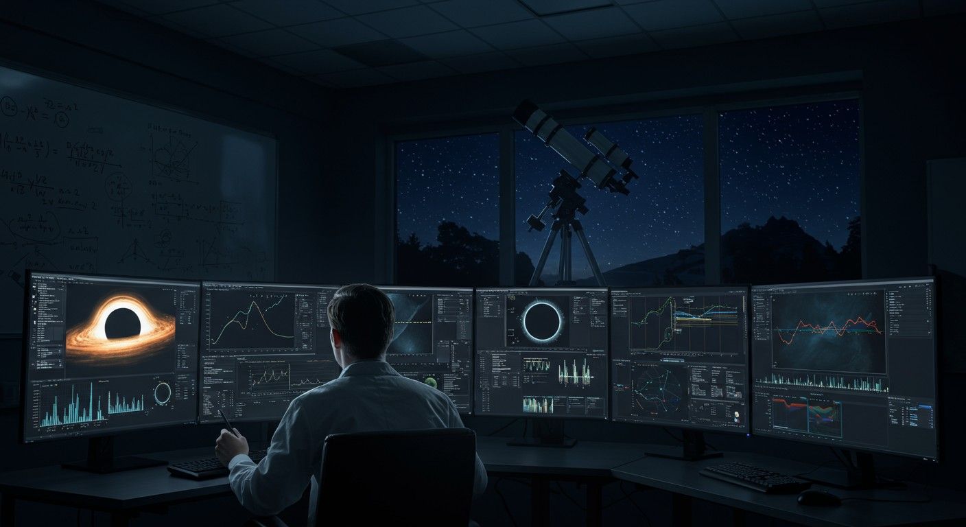 Fekete lyukak megfigyelése kihívást jelent a fény hiánya miatt.