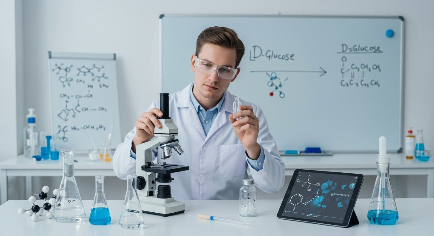 A D-glükóz fontos energiaforrás a sejtek számára.