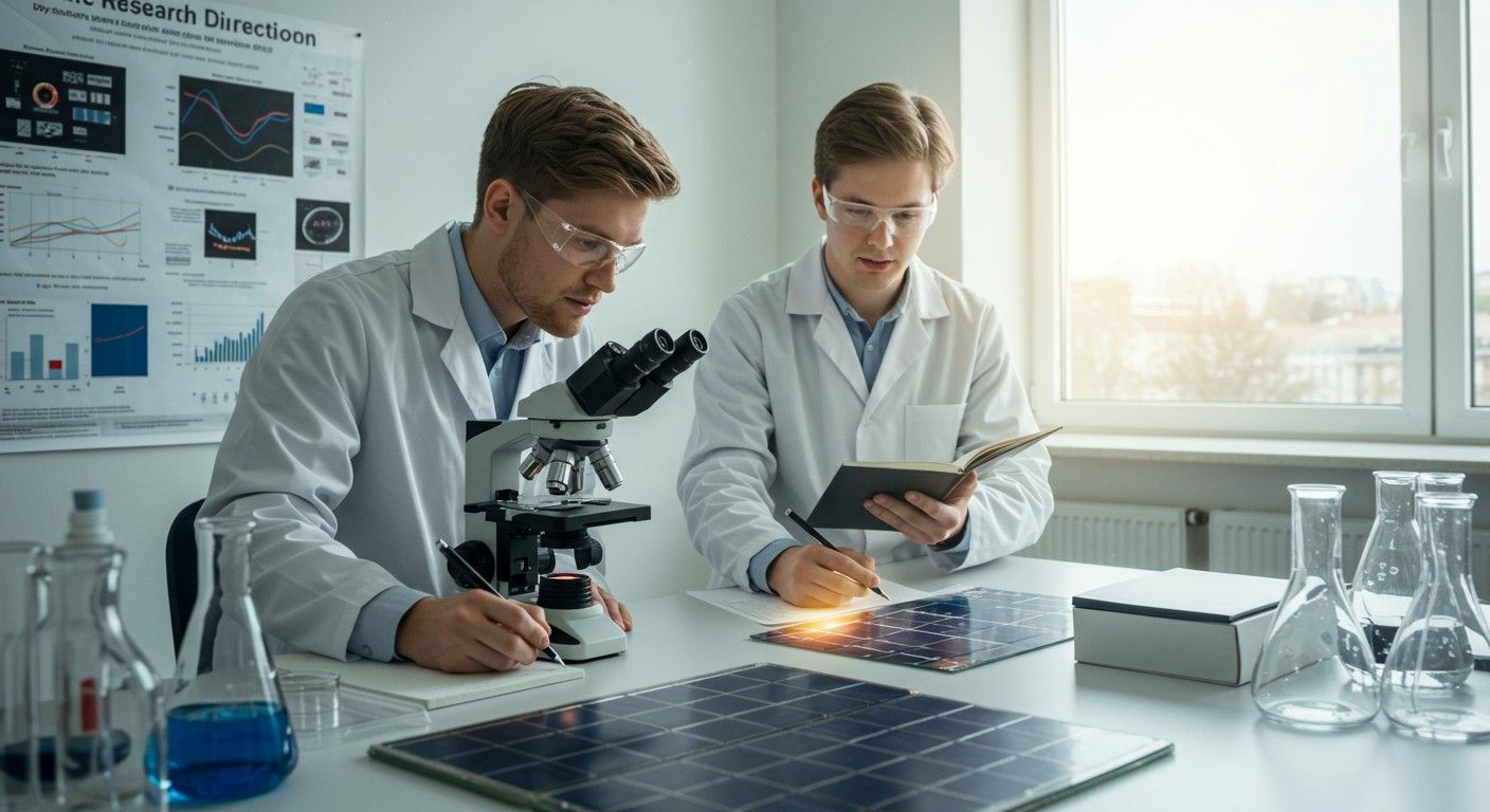 A DSSC jövője a hatékonyság és tartósság javításában rejlik.