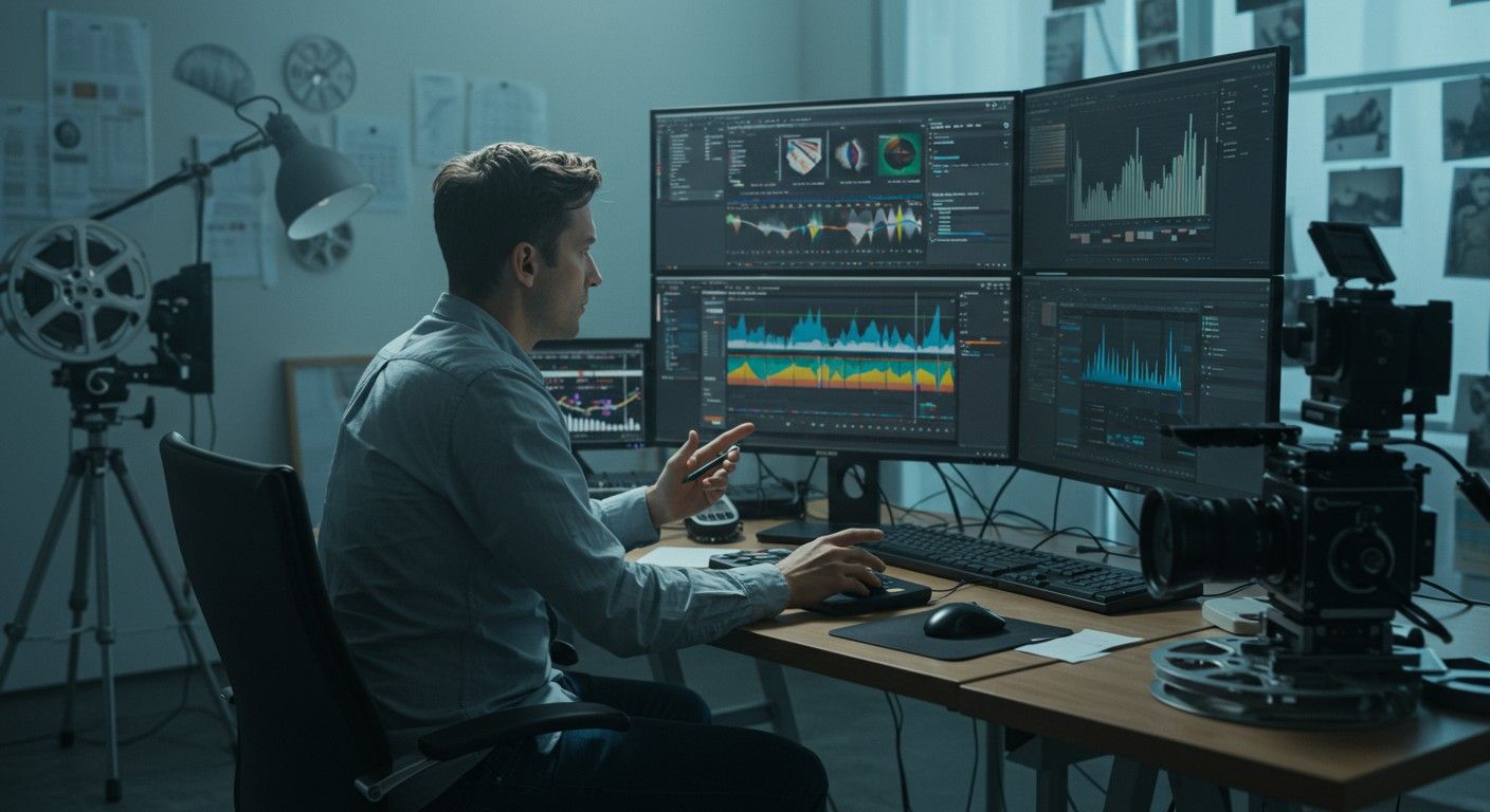 A mesterséges intelligencia forradalmasítja a filmkészítést és a vágást.