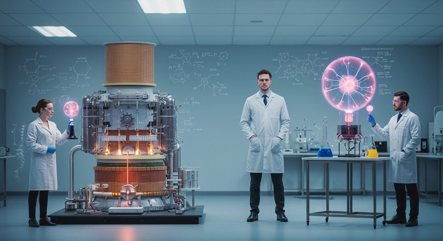 A magfúzió tiszta energiaforrás, kevesebb radioaktív hulladékkal.