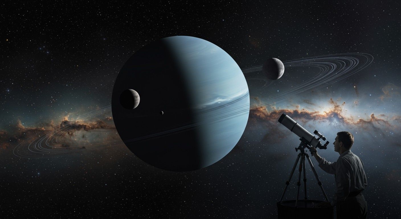 A Desdemona pályája különleges mozgásokat mutat az Uránusznál.