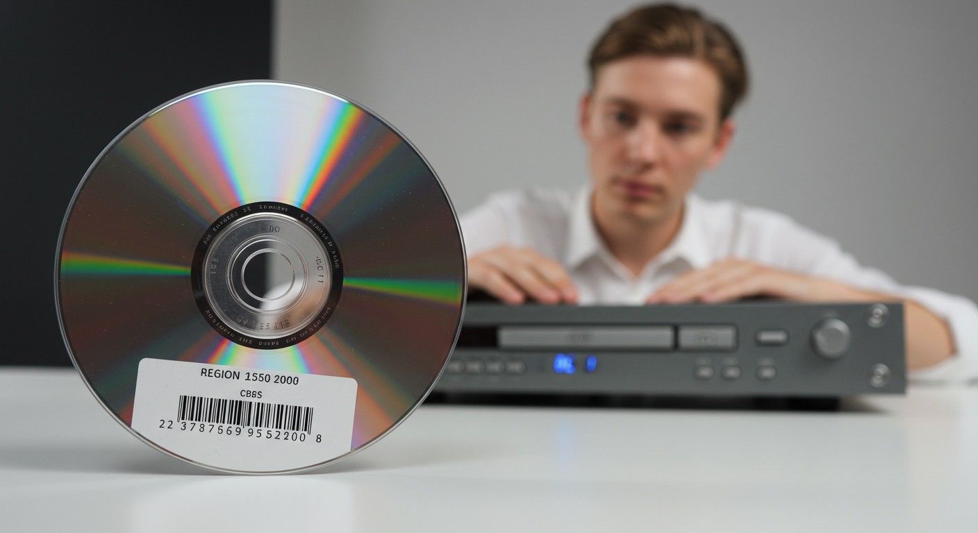 A régiókódok megakadályozzák a nemzetközi DVD lejátszást.