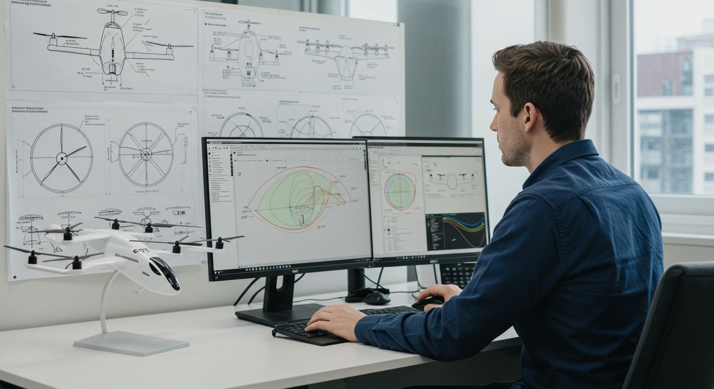 A rotor konfigurációk kulcsfontosságúak a stabilitásért és teljesítményért.