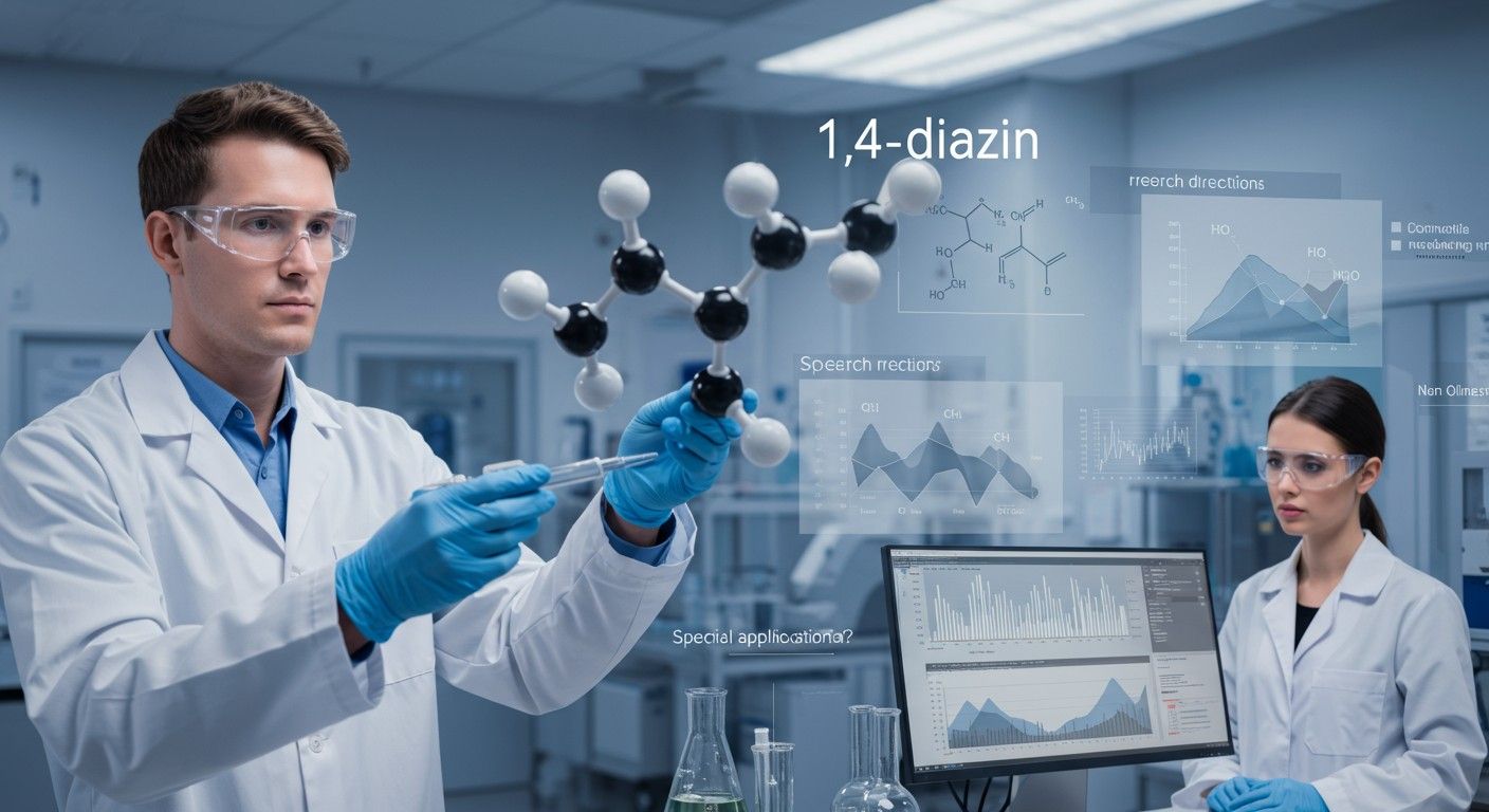 A 1,4-diazin biológiai aktivitásának kutatása ígéretes lehetőségeket kínál.