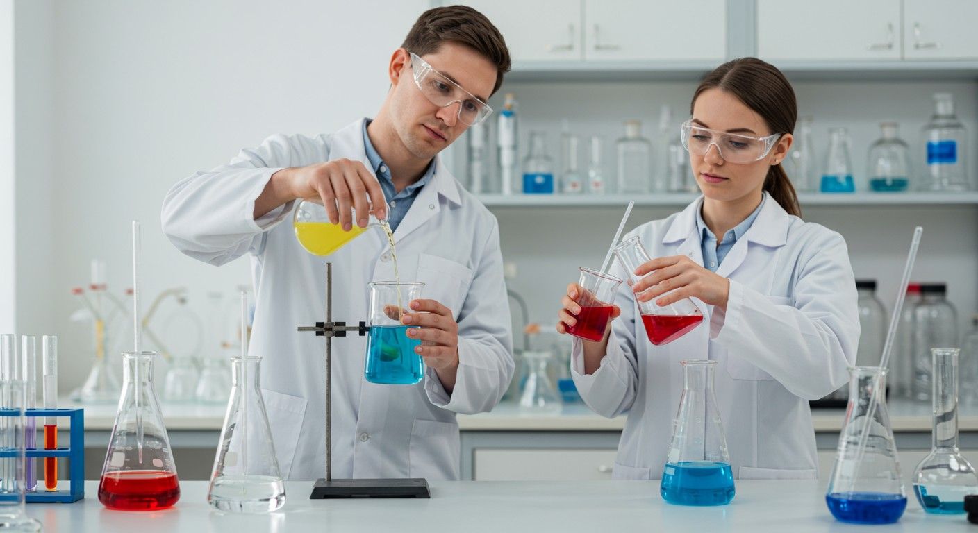 Szerves kémiai reakciók során új molekulák keletkeznek.