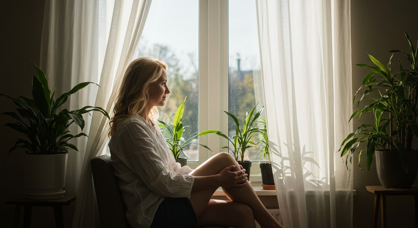 A felhős égbolt diffúz fényt biztosít napközben.