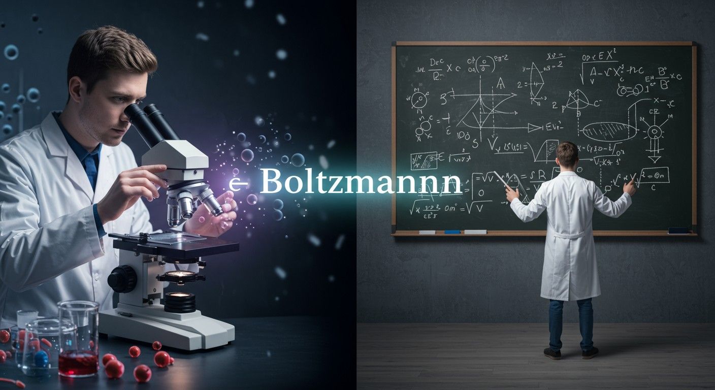A Boltzmann-állandó a hőmérséklet és rendezettség összekötője.